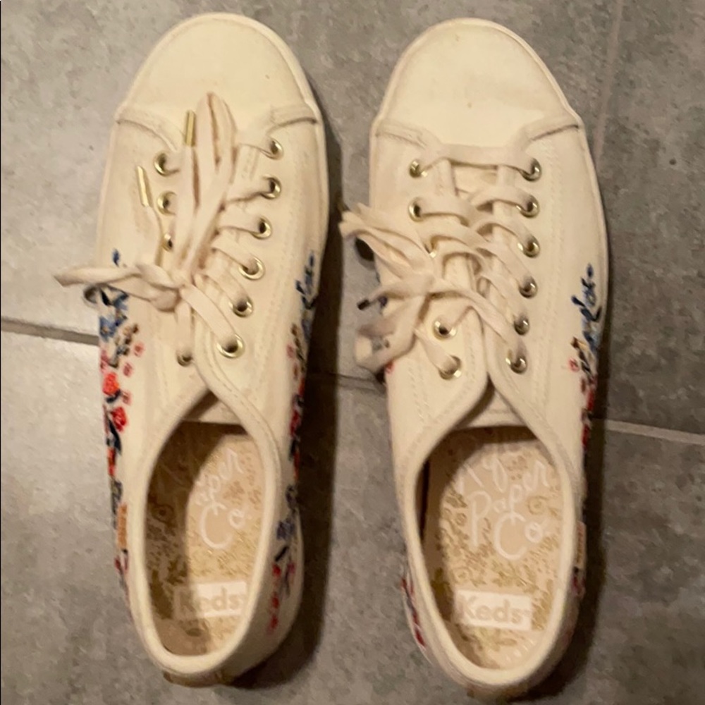 Keds embroidered sneakers
